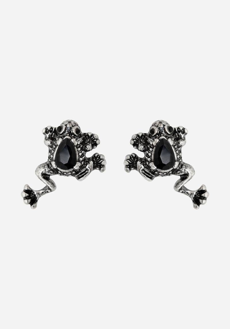 Bheki Frog Stud Earrings