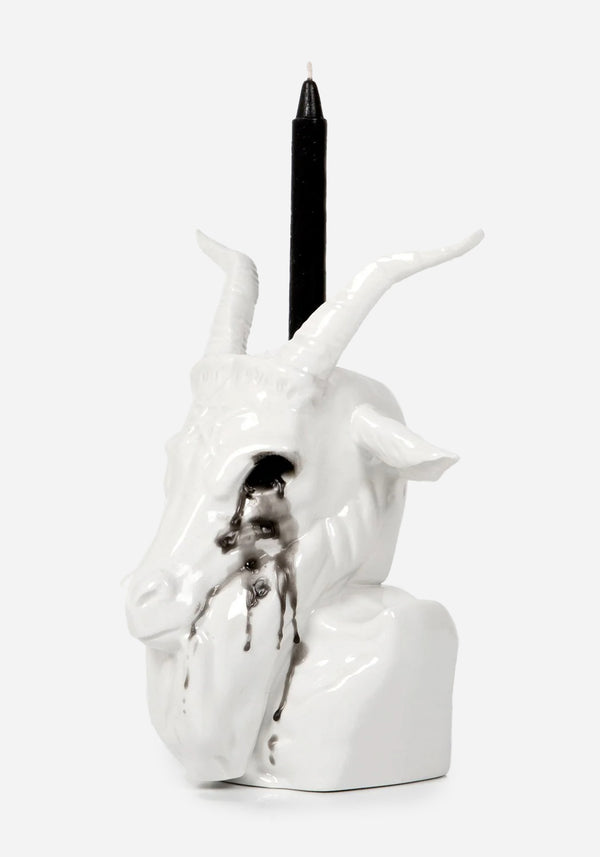 Crying Baphomet Kerze Halter