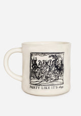 Party Woodcut Mug