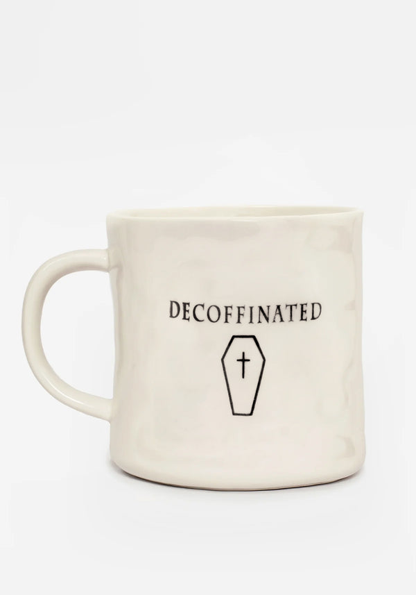 Decoffinated Becher