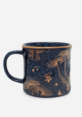 Faefire Foiled Mushroom Print Mug