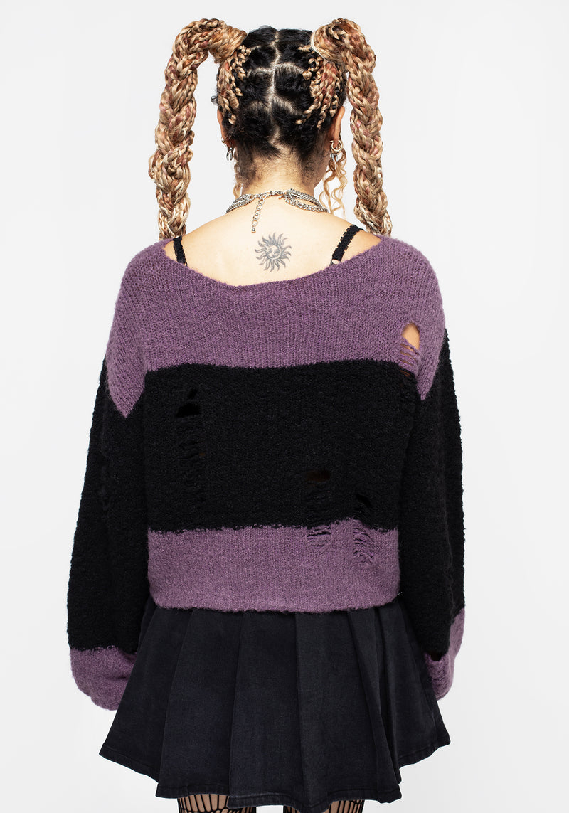 Fuzz Relaxed Knit Jumper