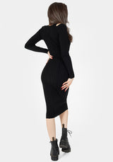 Nikini Schnitt Raus Knitted Kleid