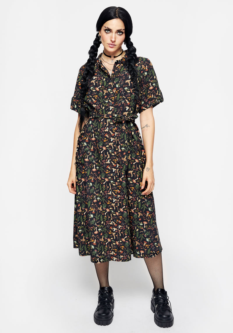 Vasilisa Midi Shirt Dress