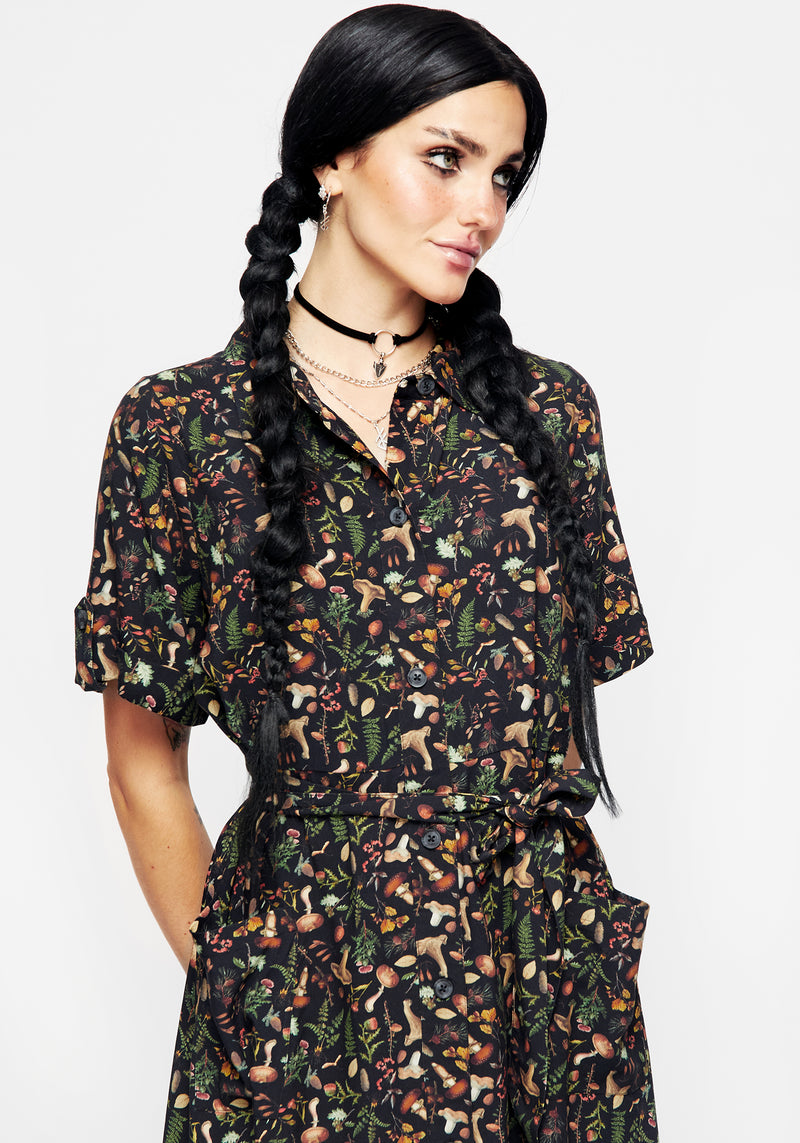 Vasilisa Midi Shirt Dress