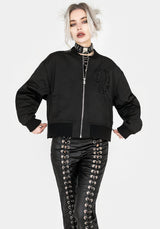 Daine Bestickt Bomber Jacke