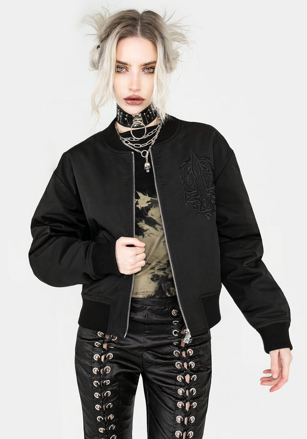 Daine Bestickt Bomber Jacke