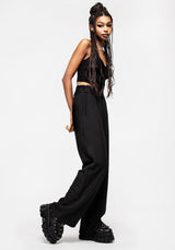 Juno Straight Leg Chain Detail Trousers