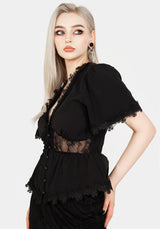 Torment Angel Sleeve Top