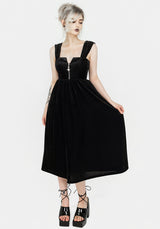 Heartless Zip Front Midi Dress