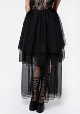 Headhunter Layered Tulle Maxi Skirt