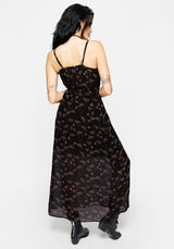 Judas Maxi Dress with Waist Tie