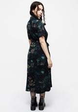 Blackthorn Midi Hemd Kleid