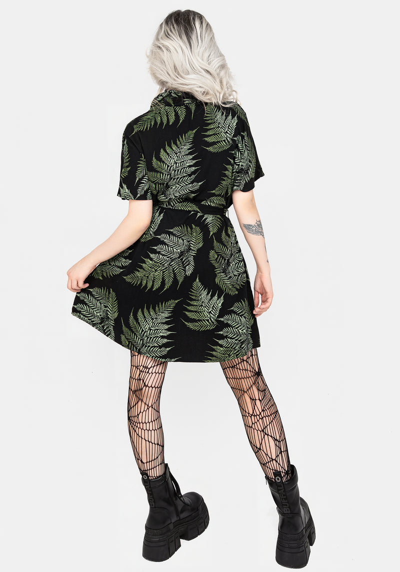 Fern Mini Shirt Dress