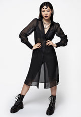 Loveless Midi Shirt Dress