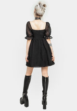 Tiffany Organza Puff Mini Dress