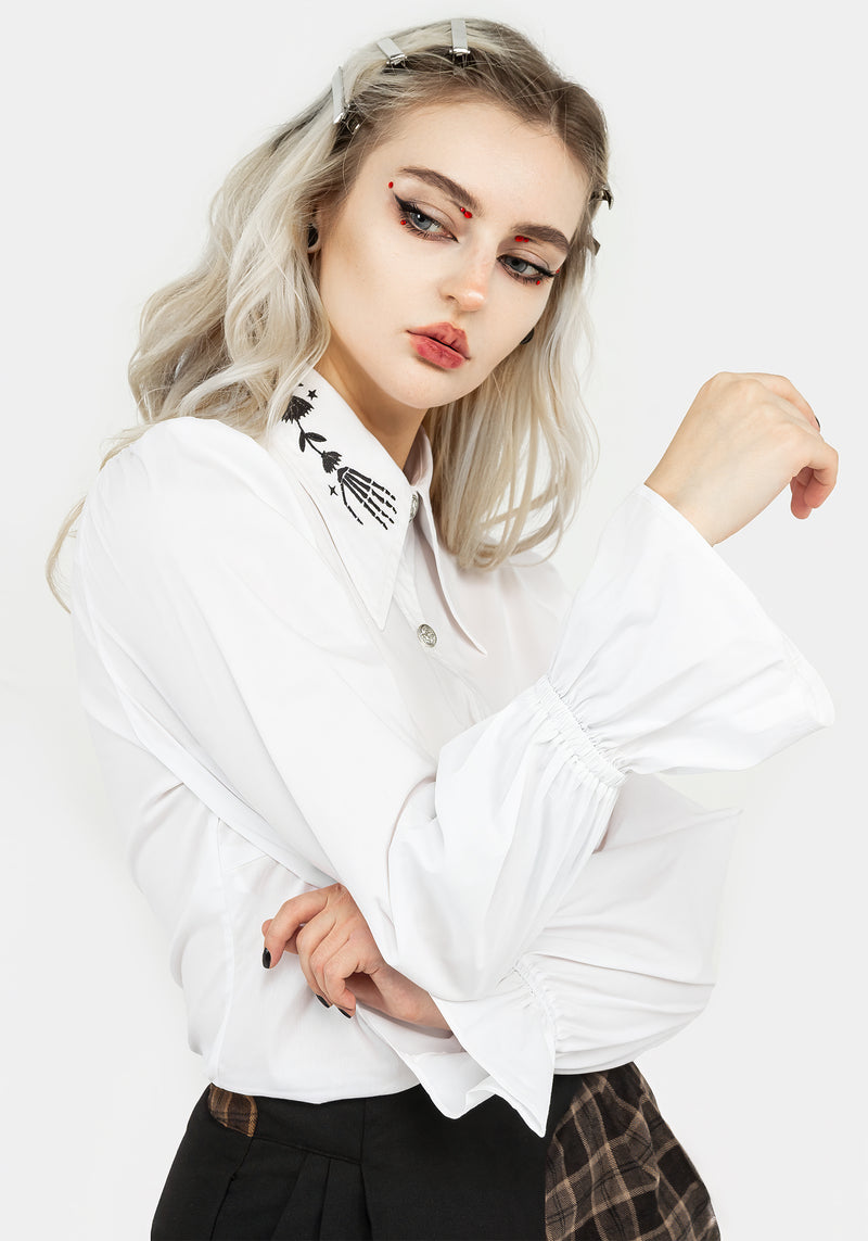 Tempora Embroidered Button Up Shirt