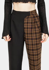 Hickory Check Tailored Trousers