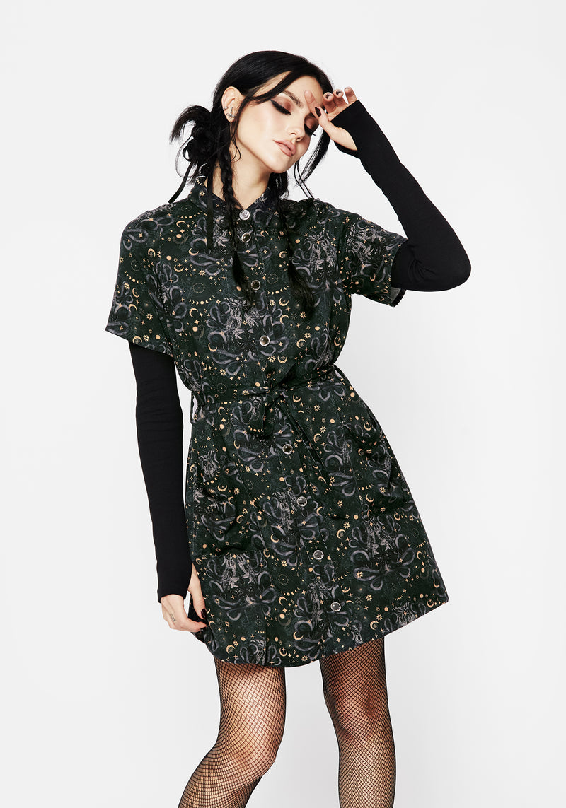 Cailleach Mini Shirt Dress