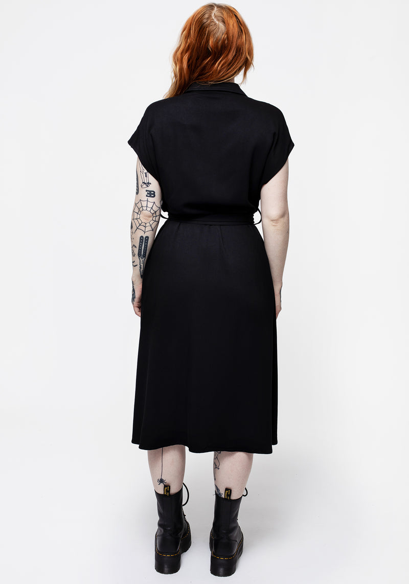 Serket Locker Midi Kleid