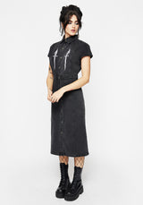 Kilgharrah Denim Midi Dress