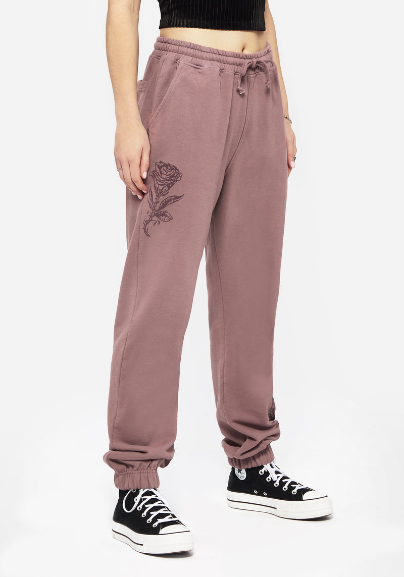 Corvus Graphic Print Tapered Cuffed Jogger