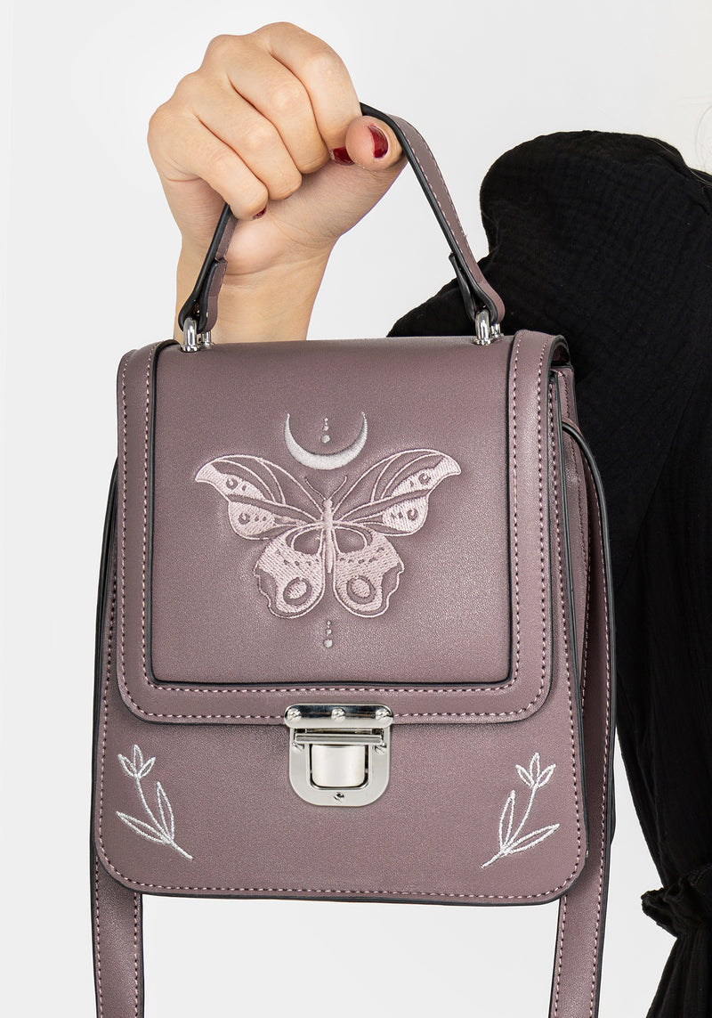 Cocoon Butterfly Crossbody Mini Satchel Bag