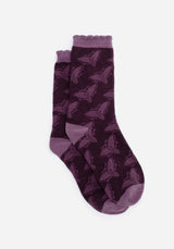 Mortmoth Jacquard Knit Socks