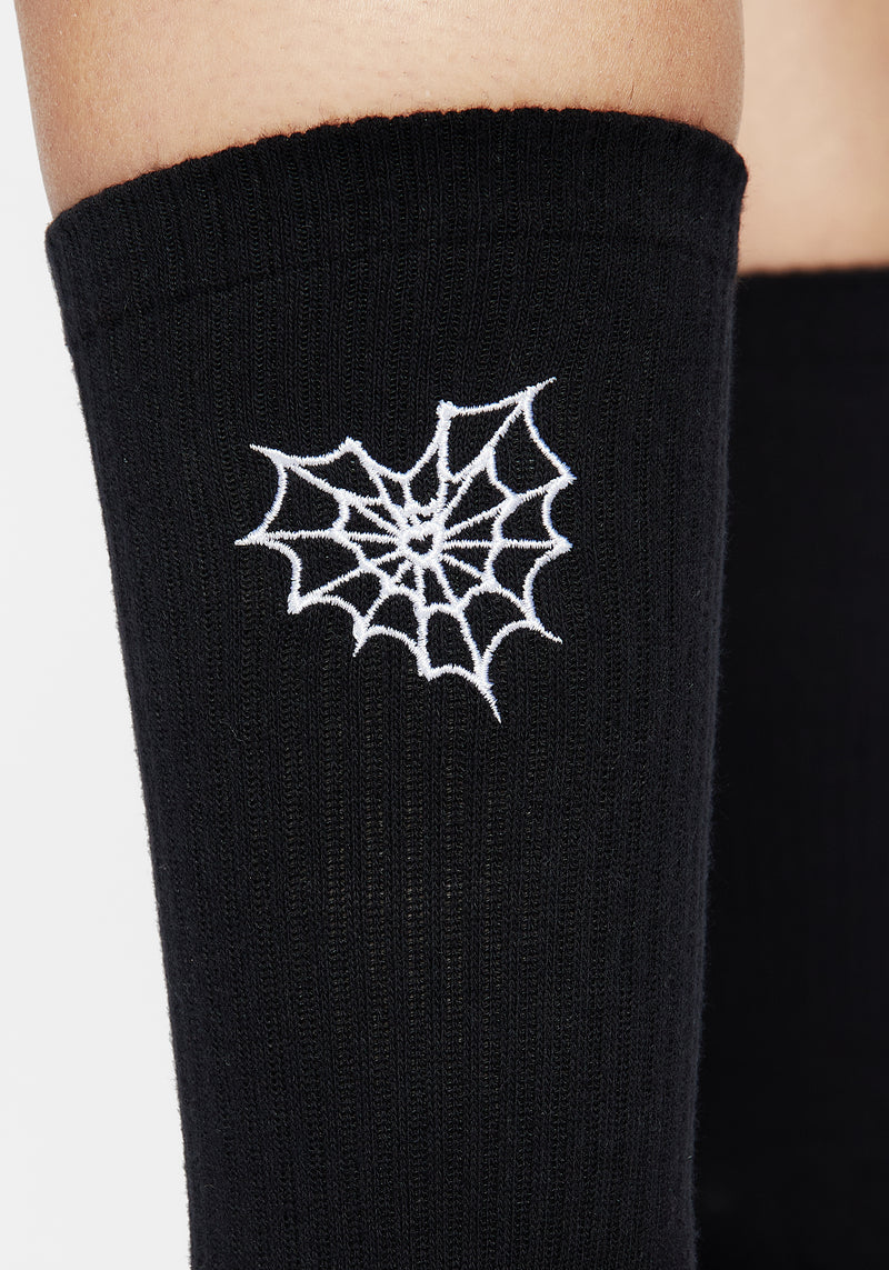 Catch Feelings Embroidered Socks