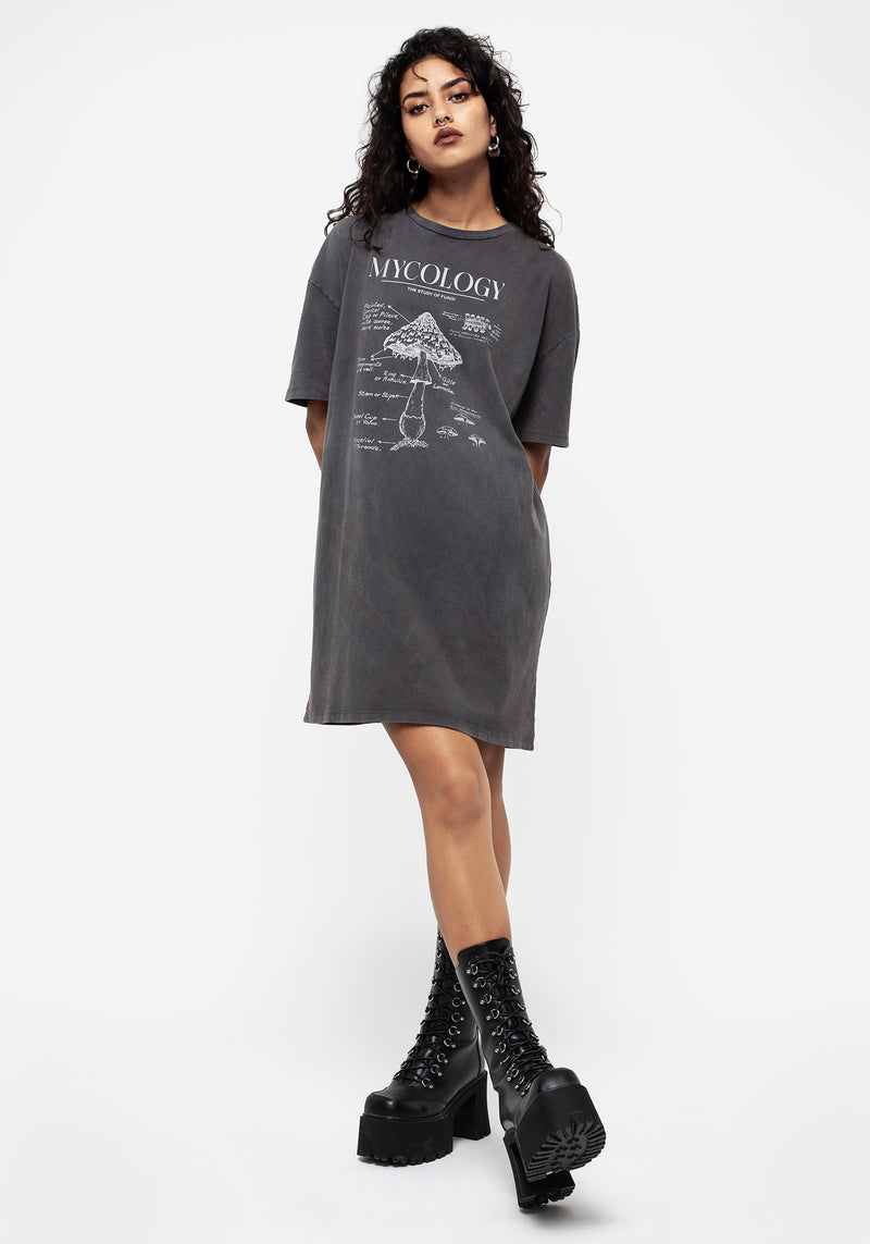 Mycology Graphic Print Tee Dress