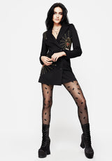 Catacomb Flocked Tights