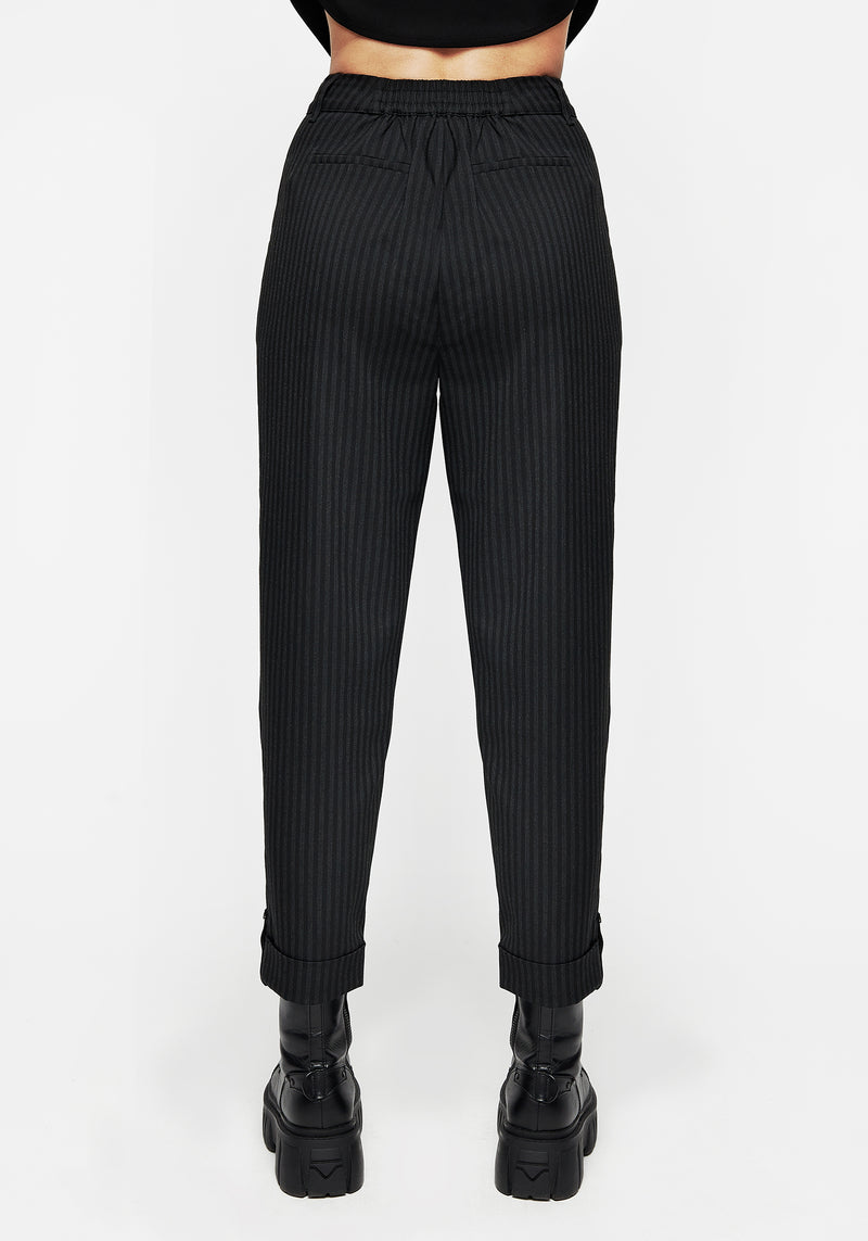 Nevermore Pinstripe Tailored Trousers