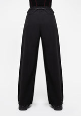 Hellion Chain Belt Wide Leg Trousers