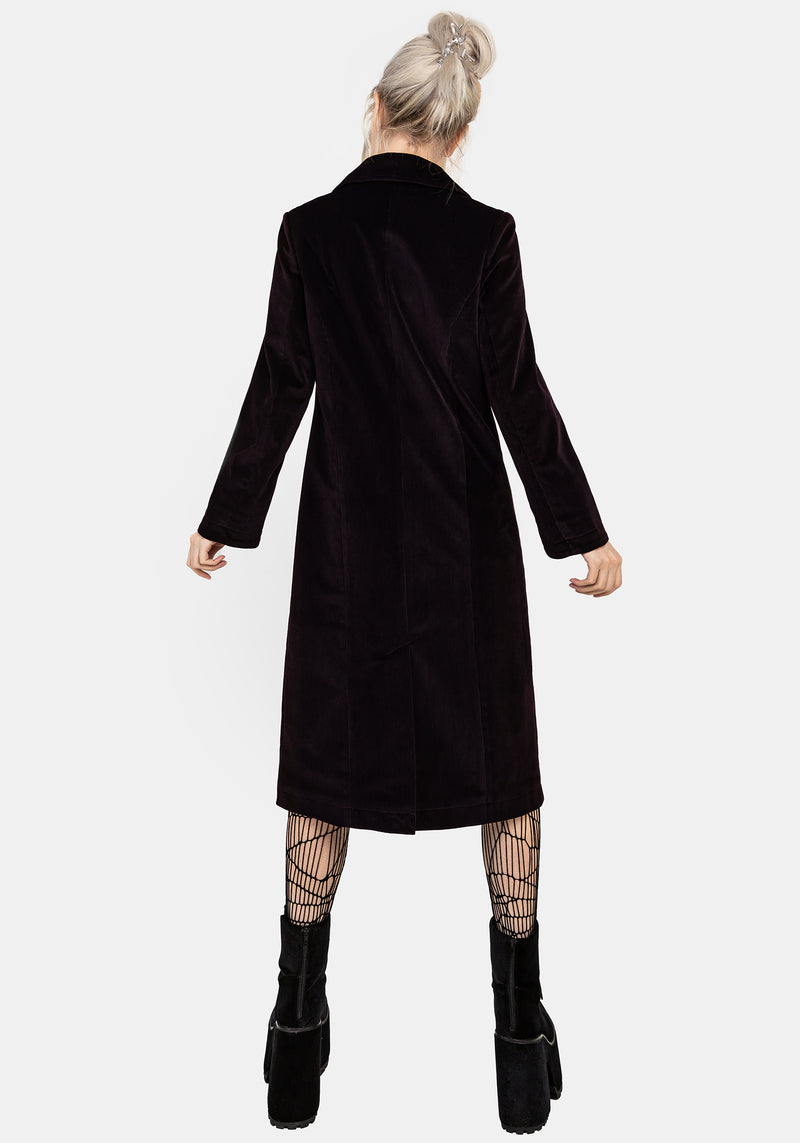 Dianne Embroidered Duster Coat