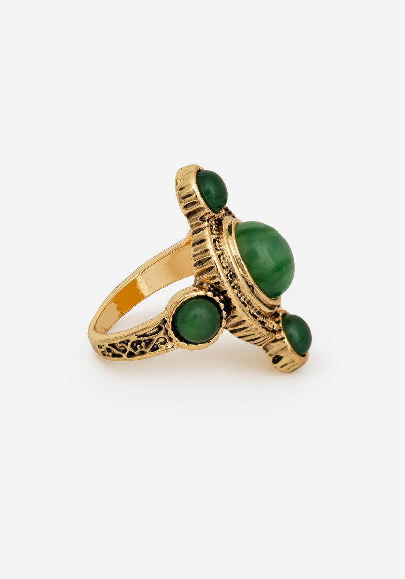 Viridity Edelstein Ring