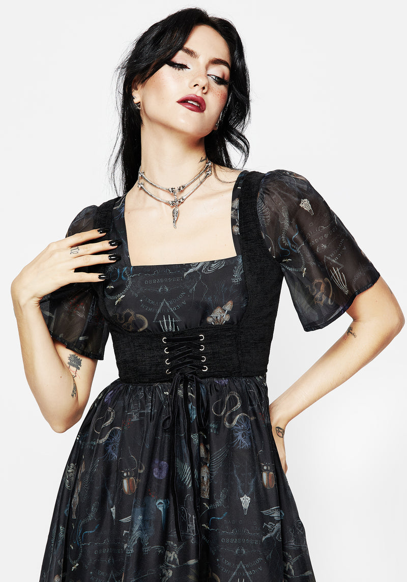 Florence Lace Up Harness Corset Top