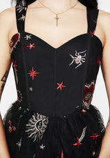 Bloodlust Cami Korsett Mini Kleid