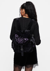 Atropos Motte Bestickt Schulranzen Rucksack