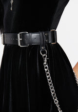 Mettle Double Buckle Chain Waist Belt