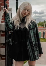 Checkmate Gespleißt Oversize Blazer