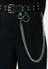 Fury Double Eyelet Chain Belt