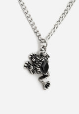 Bheki Frog Pendant Necklace