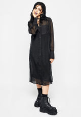 Loveless Midi Shirt Dress