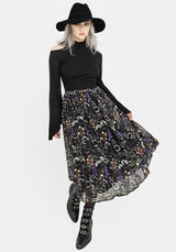 Vesna Chiffon Midi Rock