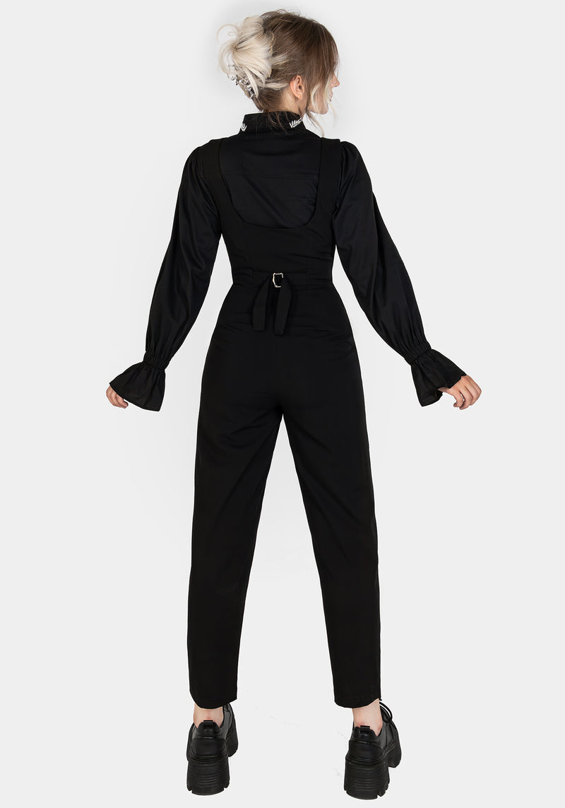 Alicia Tailored Suspender Jumpsuit