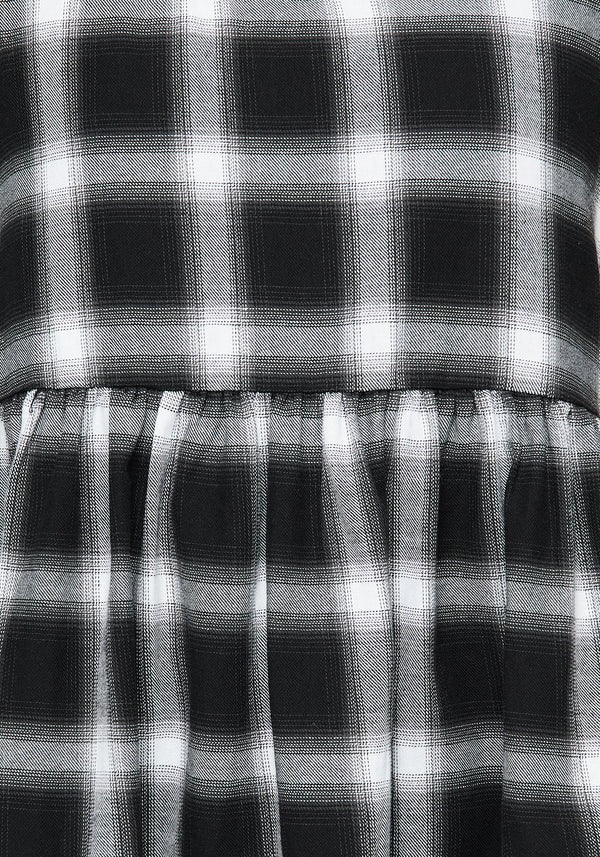 Singles Plaid Dress