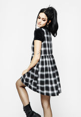 Singles Plaid Dress