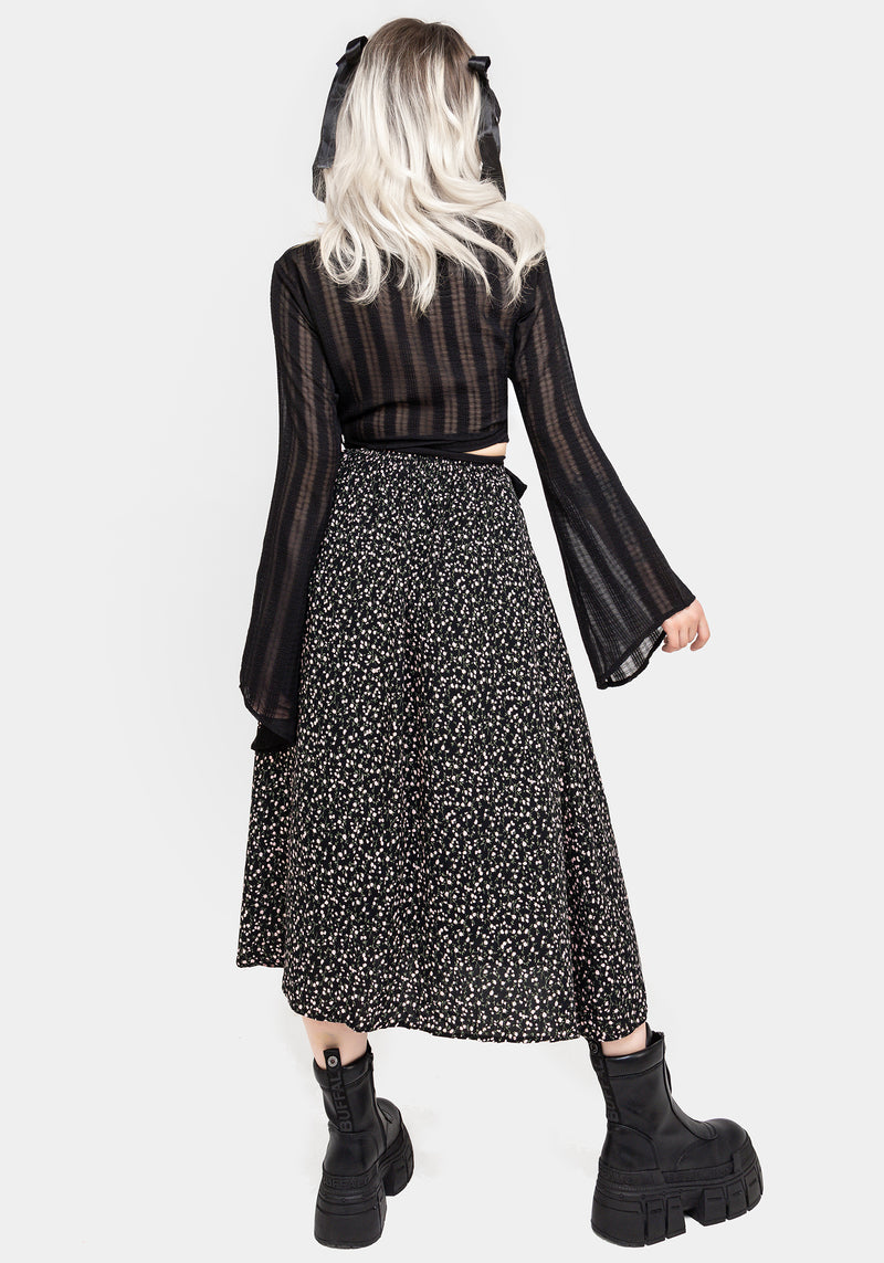 Valley Midi Skirt With Split