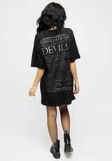 Memento Mori T-Shirt Kleid