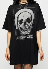 Memento Mori T-Shirt Kleid